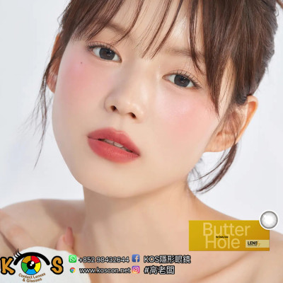 韓版 Lensly 1Day Butter Hole Gray 버터홀 그레이 韓版 Lensly 1Day Butter Hole Gray 버터홀 그레이